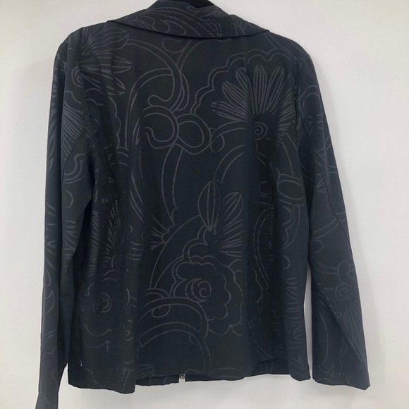 Zenergy women’s black zip up‎ jacket with pockets M - Picture 7 of 11